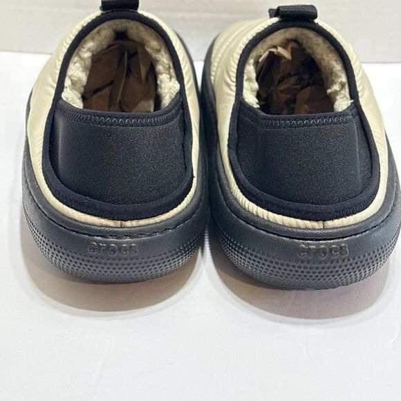 Crocs Classic Puff Moc 210706-0LK Moth/Multi Unisex Slip On Shoes Mens 7 Women 9 main image 7